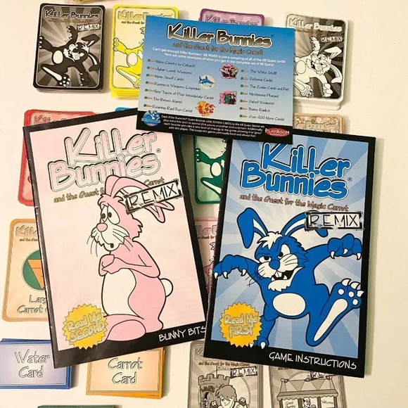 2009 Killer Bunnies and the Quest for Magic  Carrot Remix Card Game Incomplete - Picture 8 of 10